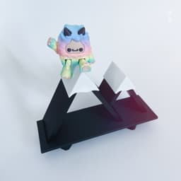 Yeti Flexi and Mountain Shelf 3d model