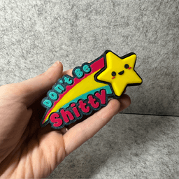 Don't Be Shitty Fidget Clicker 3d model