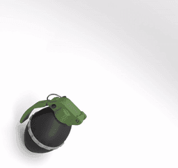 Grinder Grenade 420 GRZ! 3d model