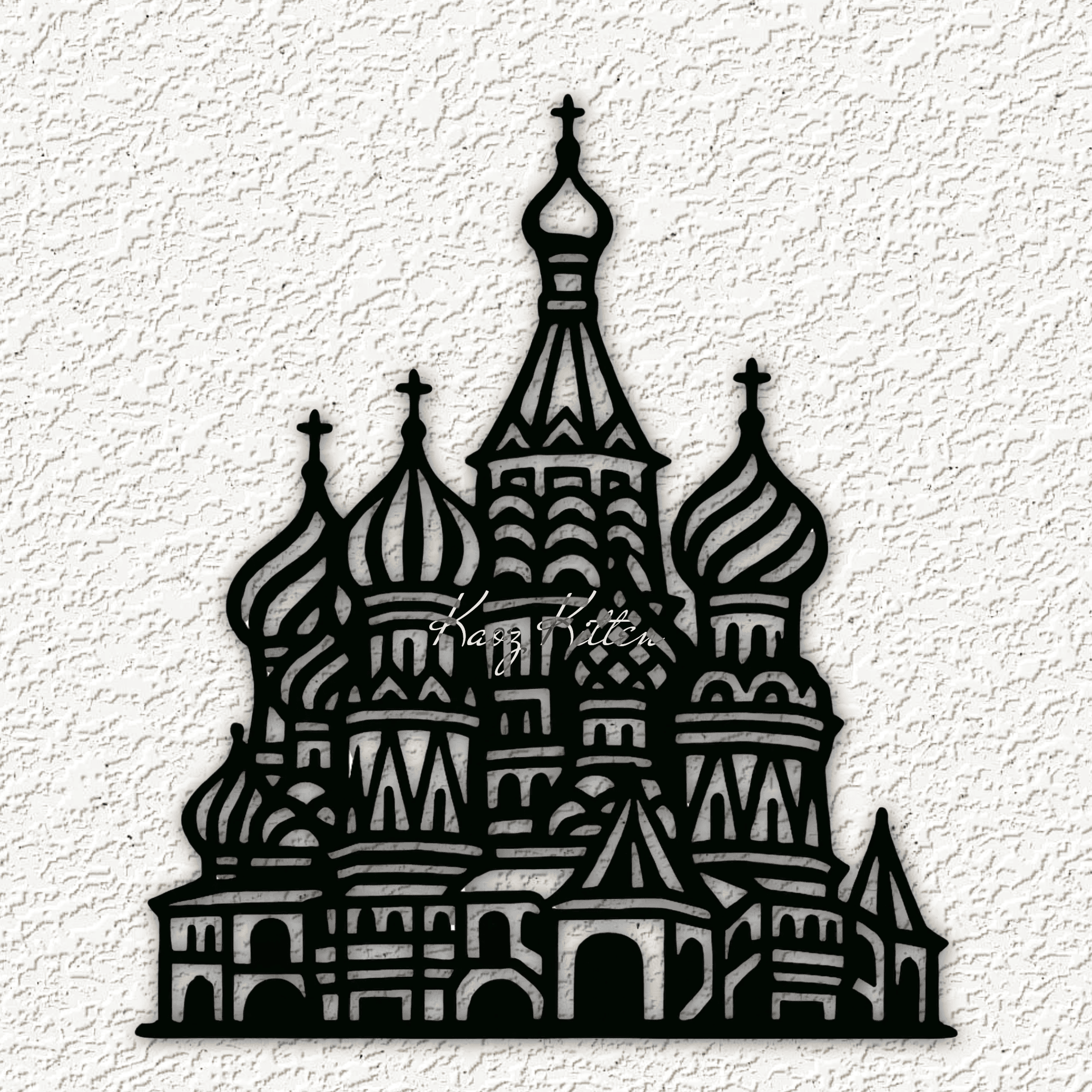 india palace wall art home decor 3d model