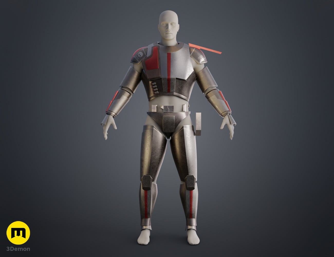 Crosshair's Armor - The Bad Batch 3d model