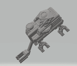 FHW Workerbot Walker Tank Concept 3d model