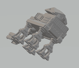 FHW Workerbot Walker Tank Concept 3d model