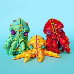 Stuffed Octopus 3d model