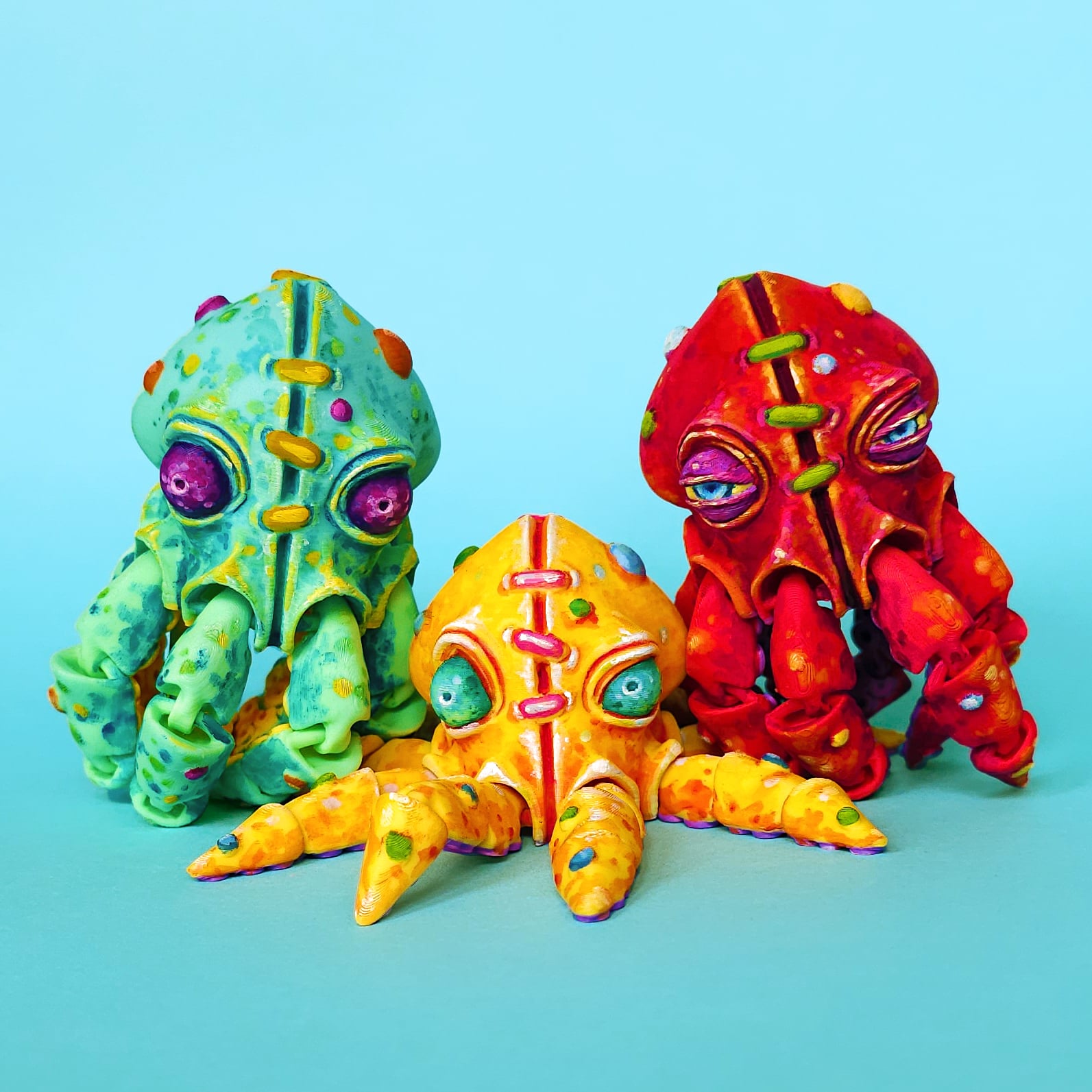 Stuffed Octopus 3d model