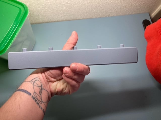 Coat Rack or Key Hanger 3d model