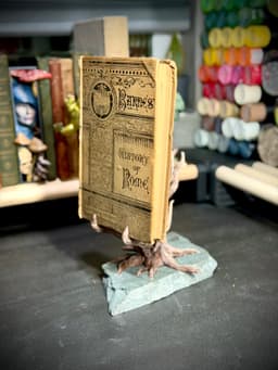Tormented tree book display 3d model