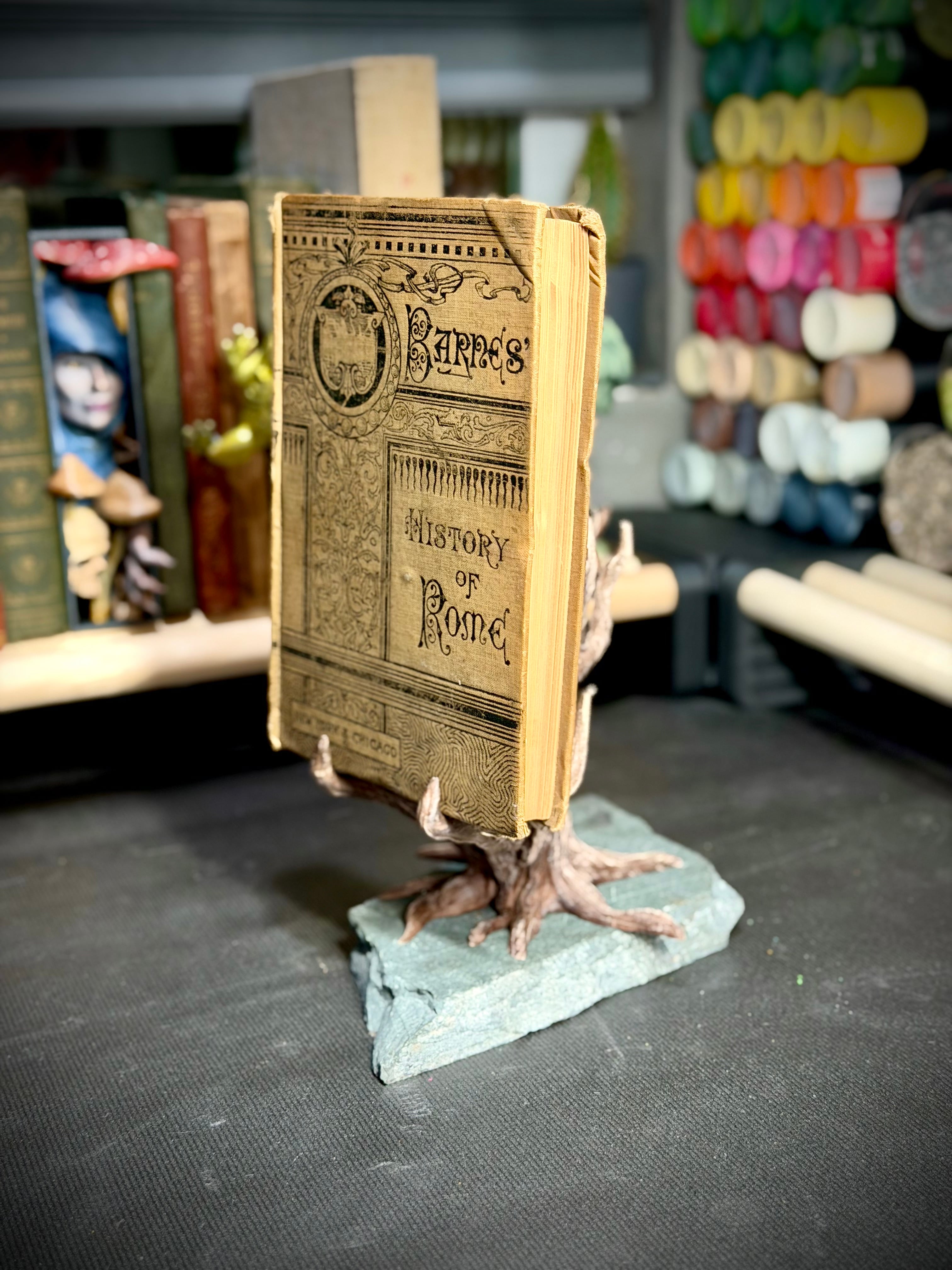 Tormented tree book display 3d model