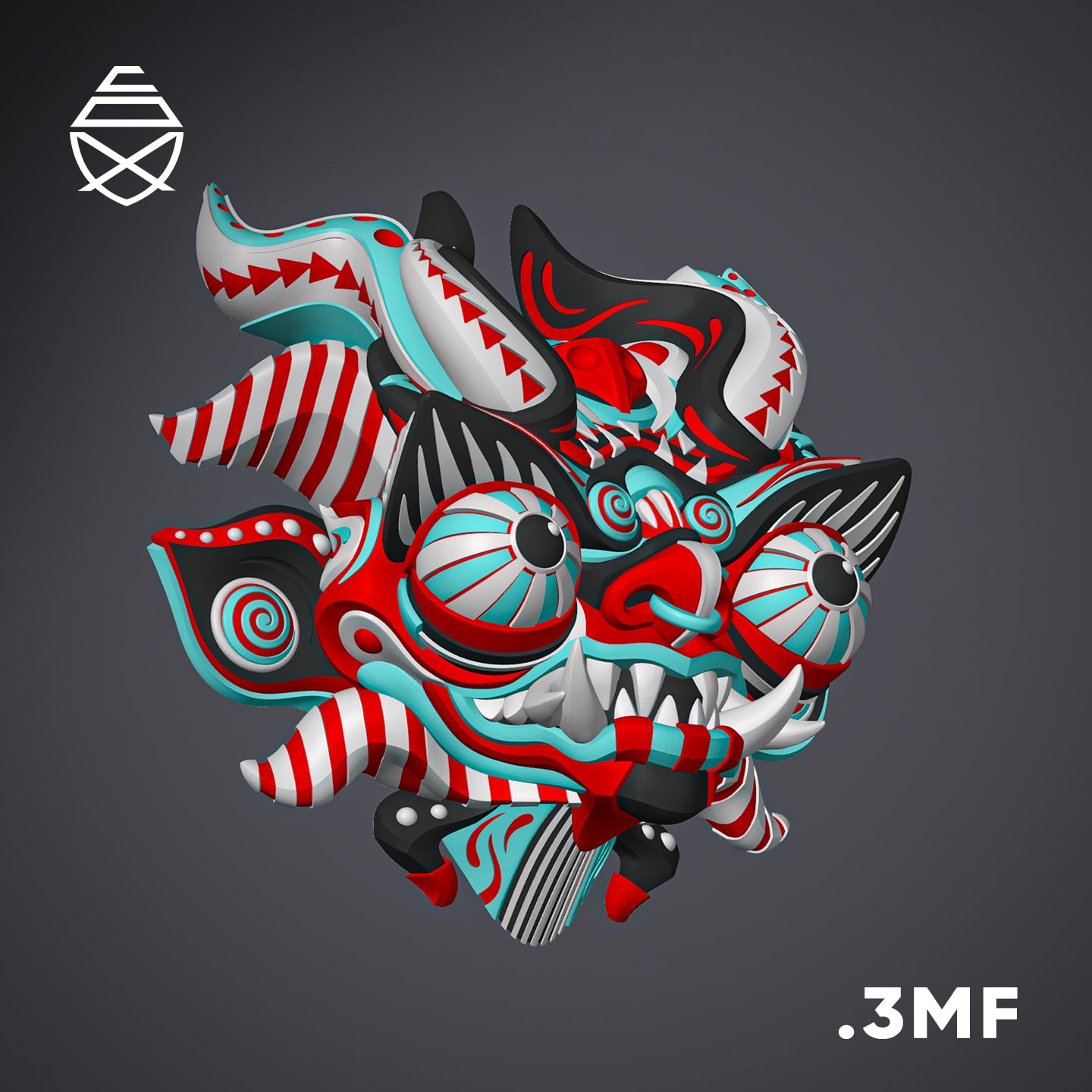 Supay_Painted_PipeCox.3mf 3d model