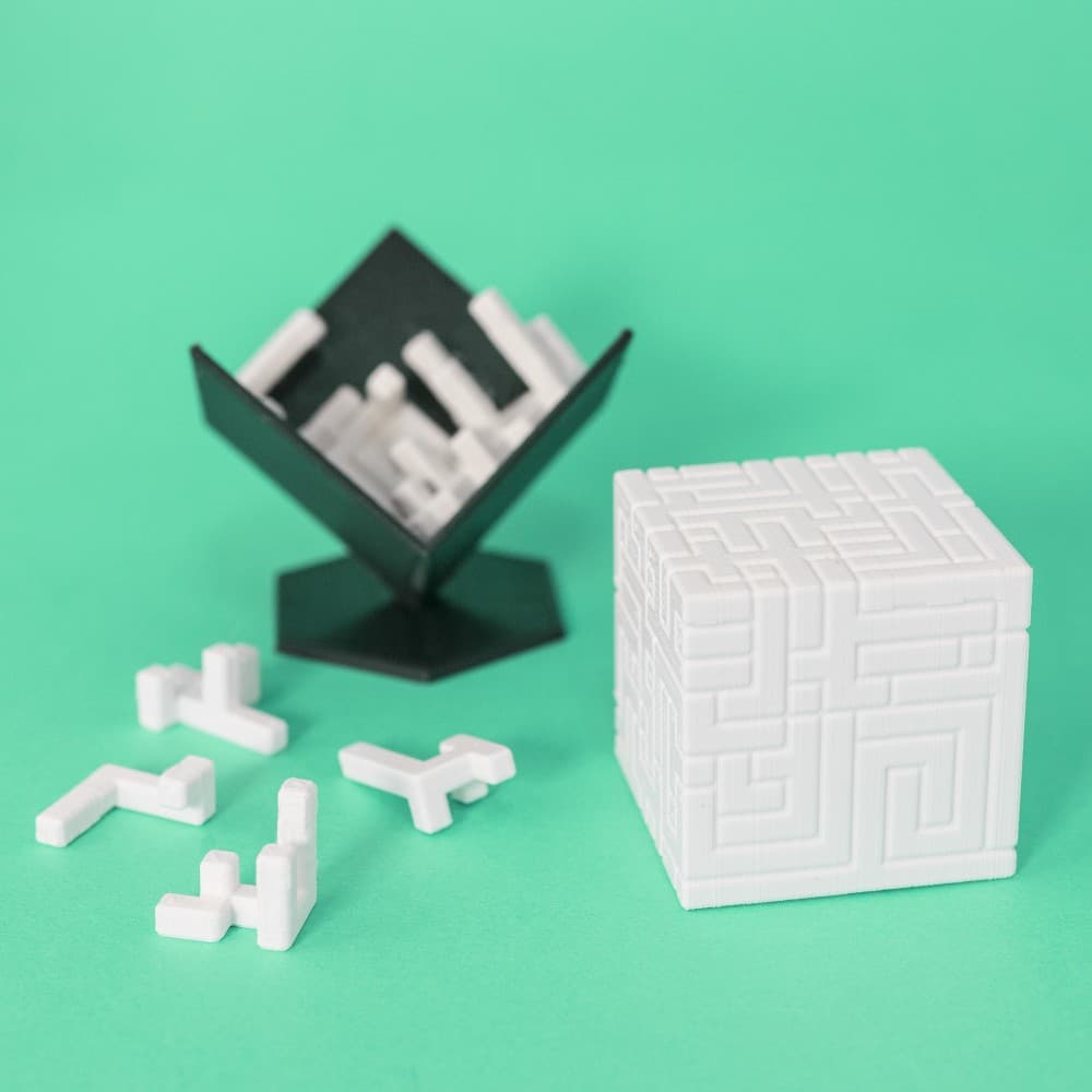S U P E R C U B E // 10x10 Puzzle Cube 3d model