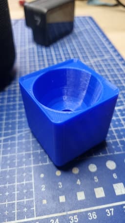 Gridfinity 1x1 for Bosch GO2 screw driver 3d model