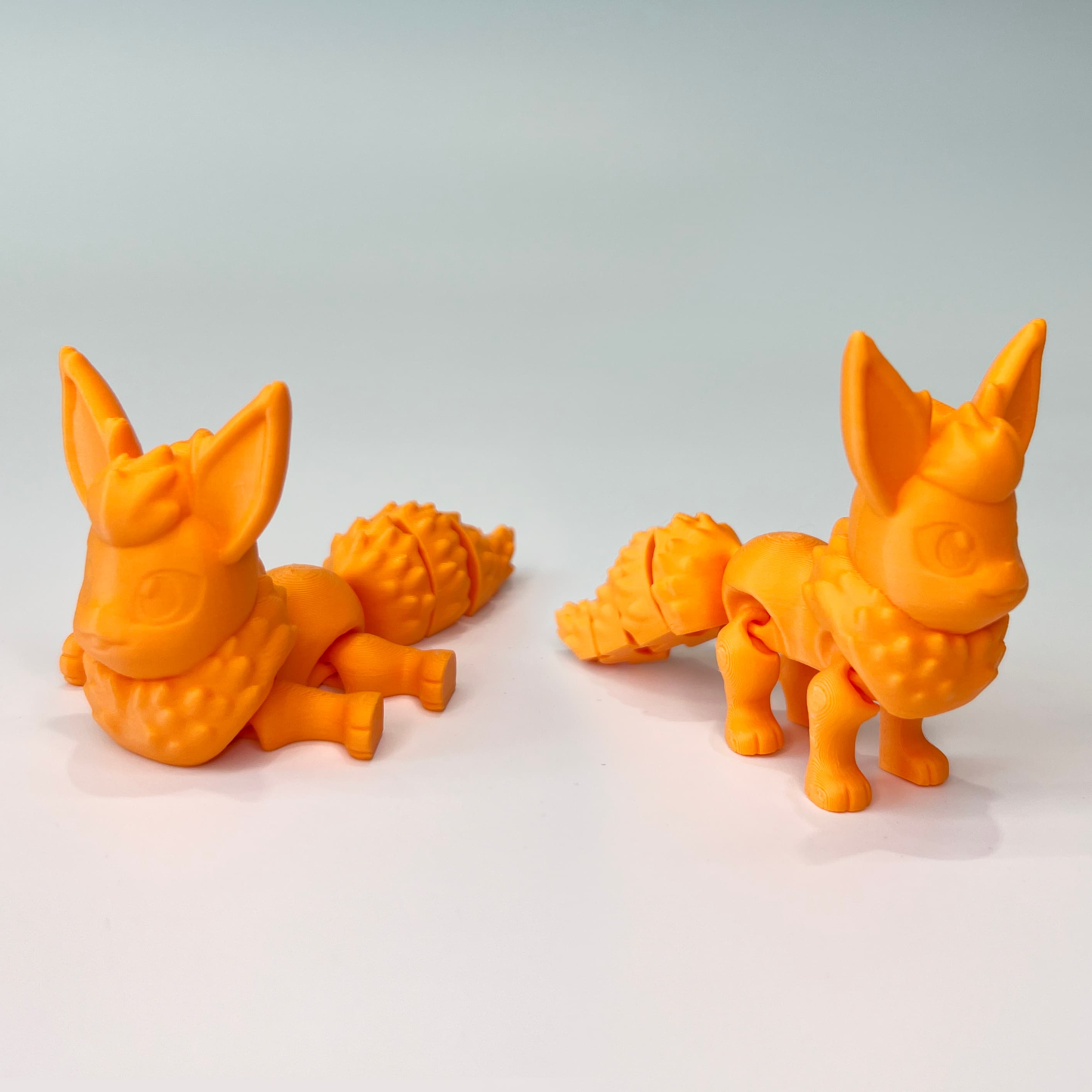 Flexi Flareon (Easy Print No Supports) 3d model