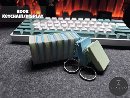 Keychain Miniature Book 3d model