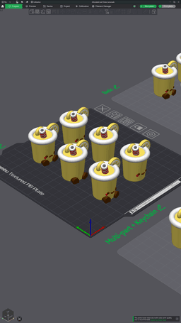 Cute Articulated & Clicker Lemonade 3d model
