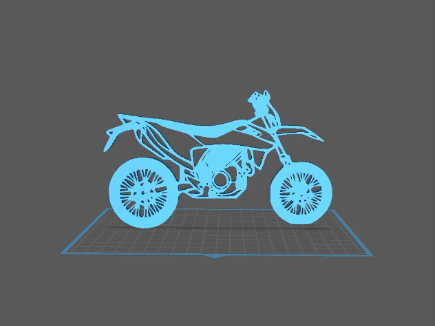KTM - SMCR 690 Wall Art 3d model
