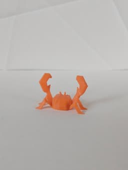 Krabby Low Poly Pokemon 3d model