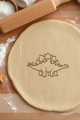 Dinasour Cookie Cutter, Biscuit Cutter 3d model