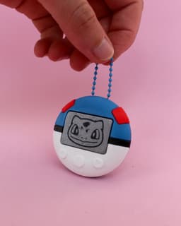 Pokewalker Great Ball Fidget Clicker Keychain 3D Print 3MF 3d model