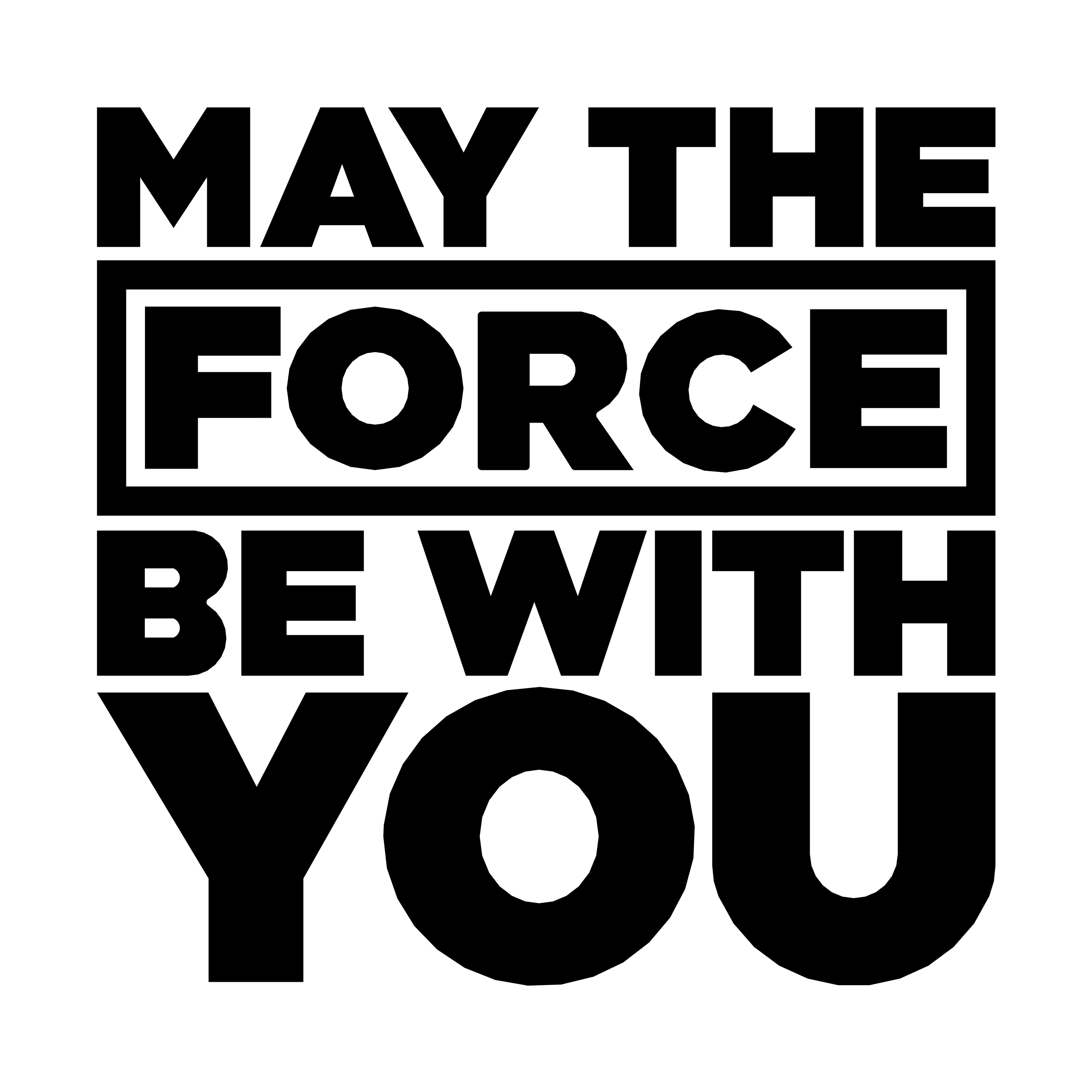 May the force be with you 3 3d model