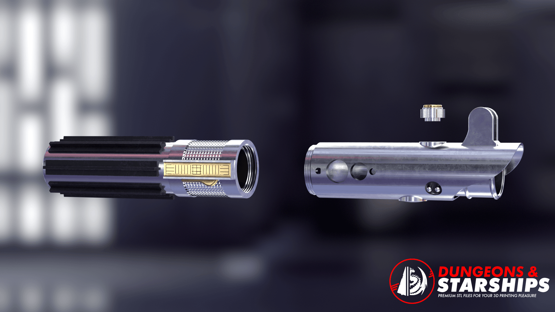 Anakin Skywalker's Lightsaber - ROTS 3d model