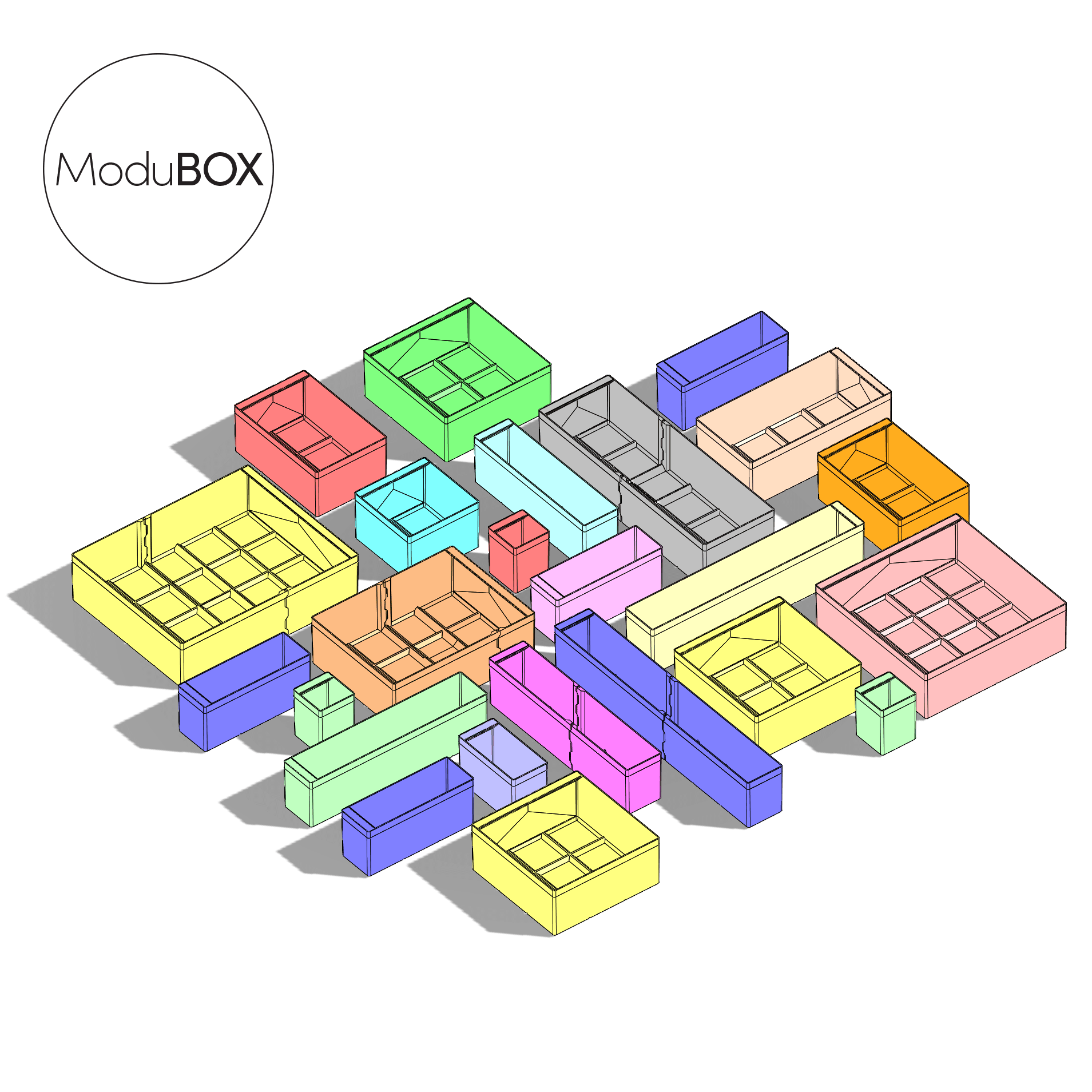 ModuBOXES 3d model