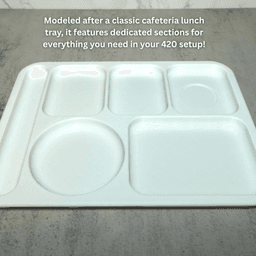 Lunch Tray Rolling Tray 3d model