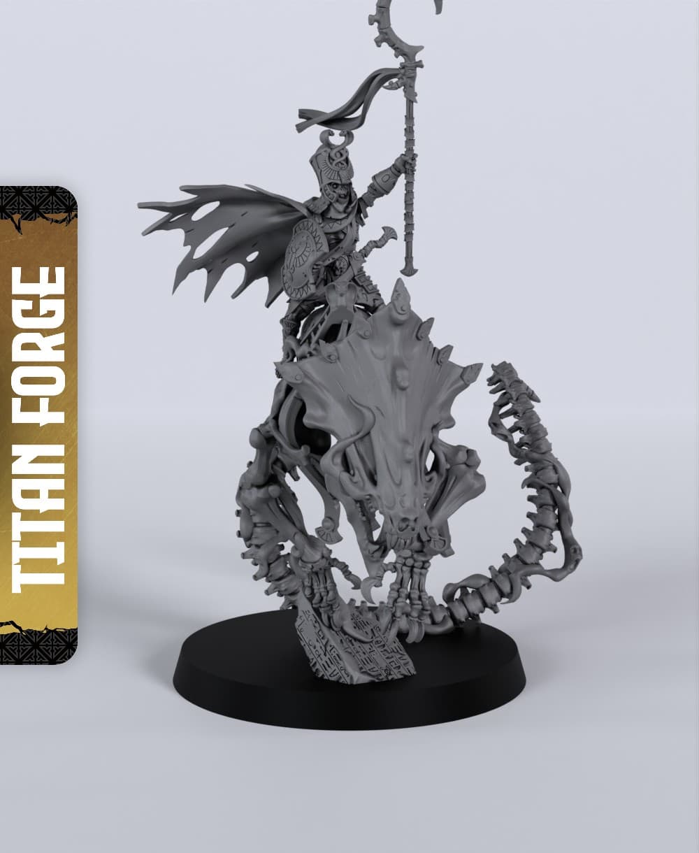 Sha Guardian - With Free Dragon - 5e DnD Inspired for RPG and Wargamers 3d model