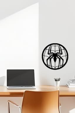 Spider Wall Art, Wall Decor, Home Decor 3d model