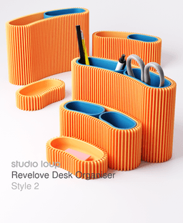 Revolve Desk Organiser Style 2 3d model