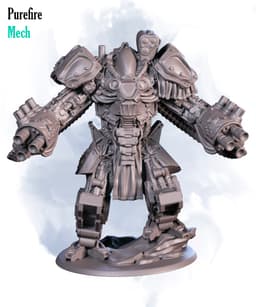 Puryfire Heavy mech 3d model