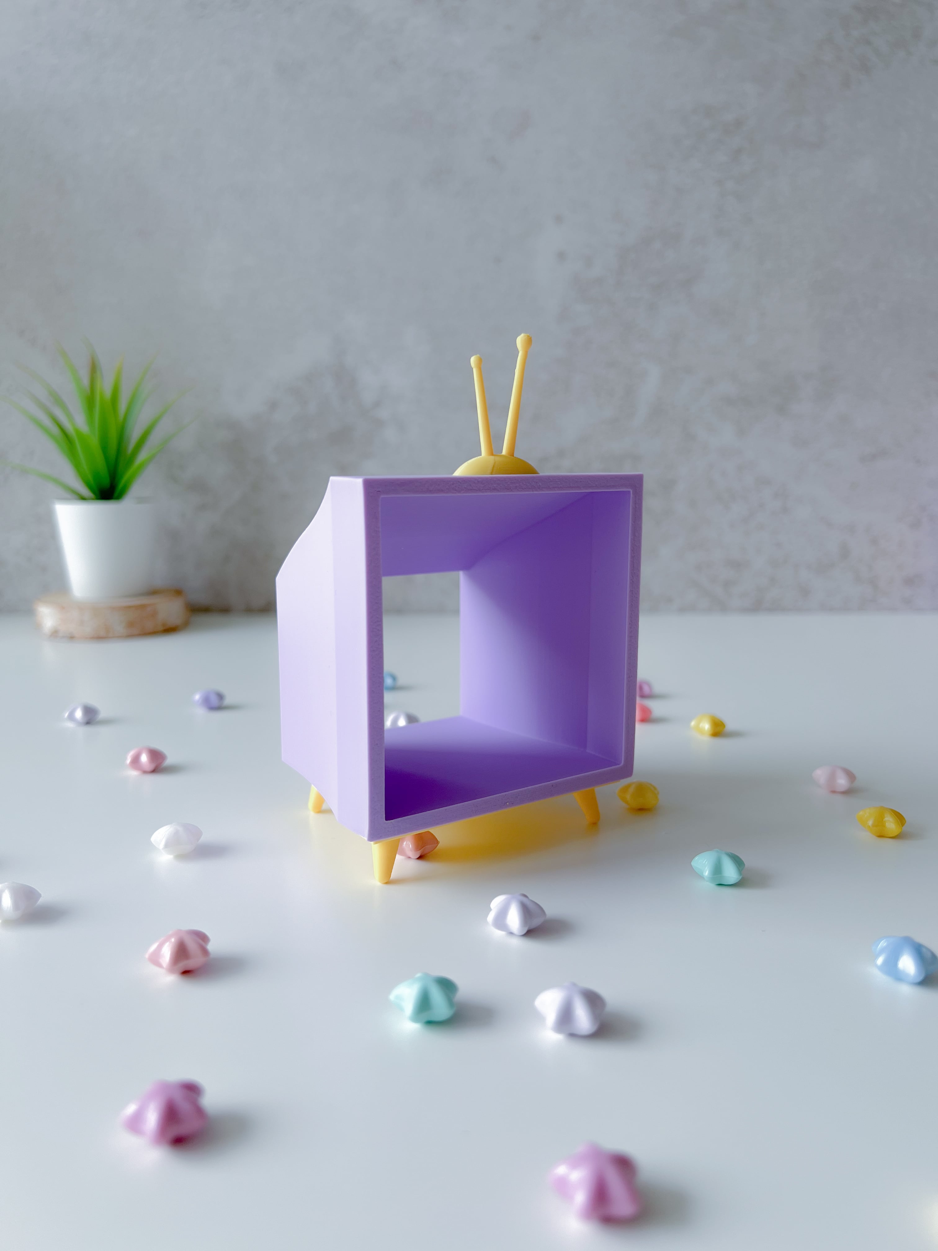 TV Storage Box 3d model