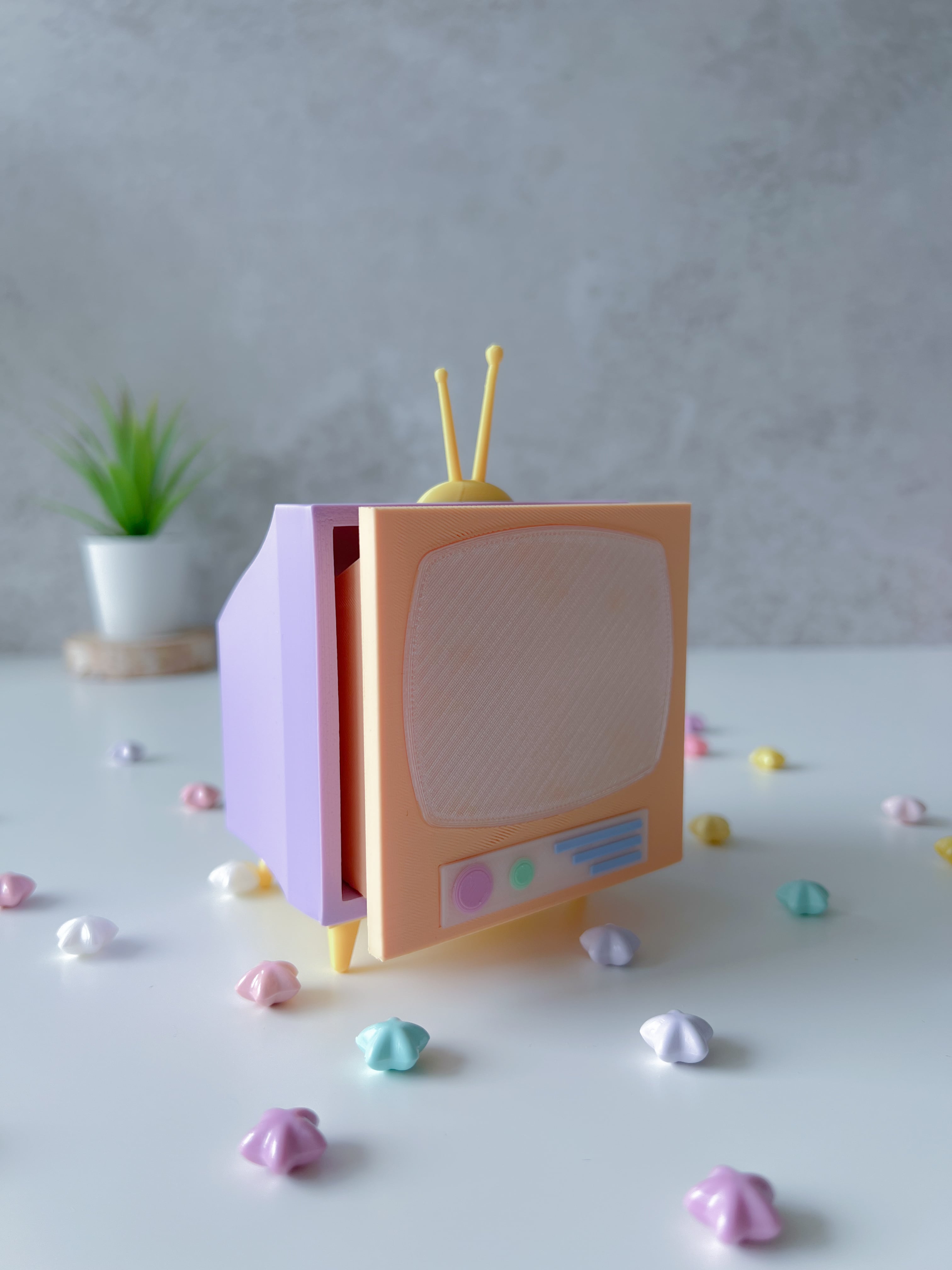 TV Storage Box 3d model