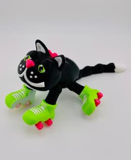 Cat Roller Skate Flexi 3d model