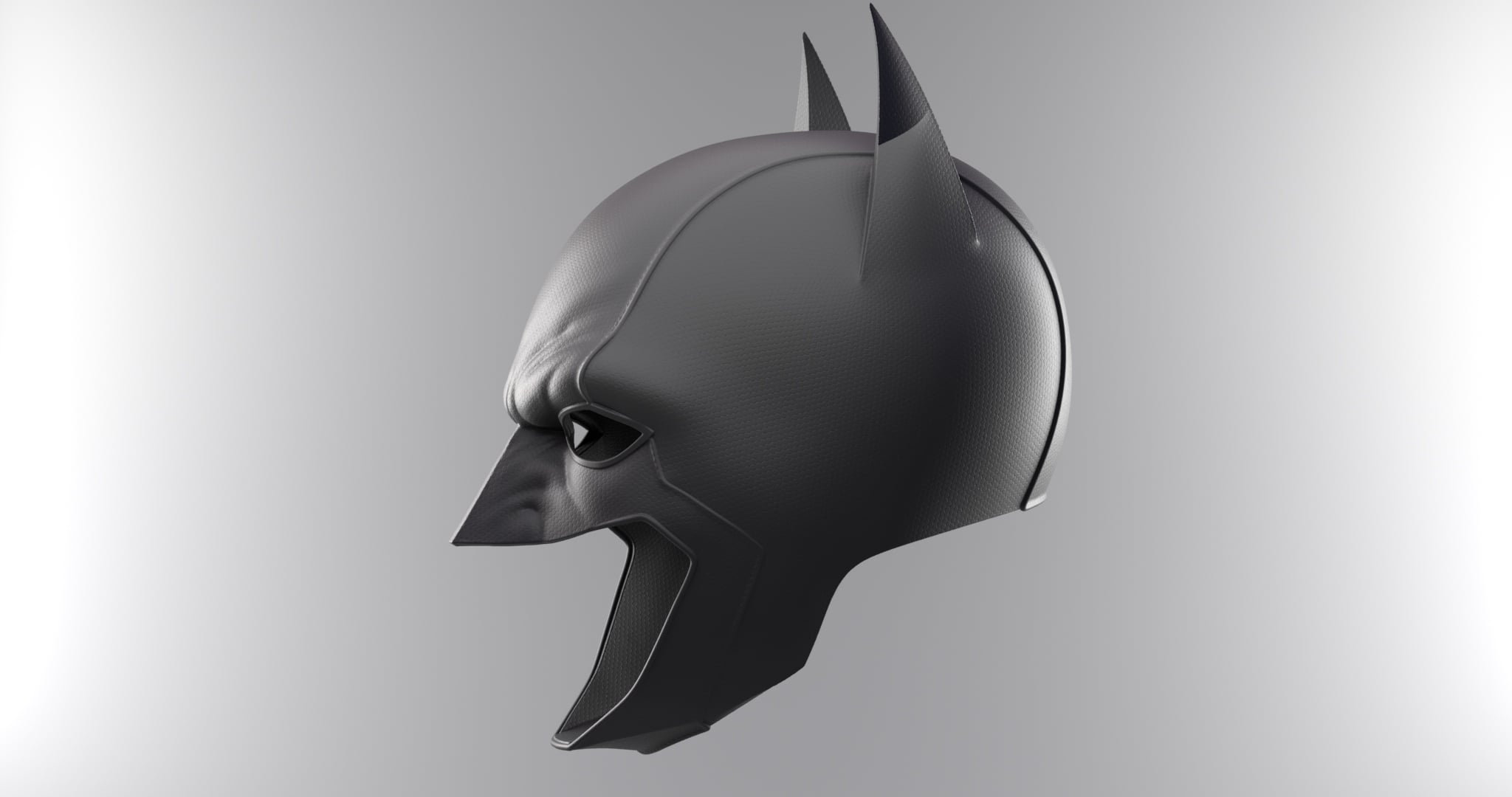 Batman Earth One Cowl 3d model