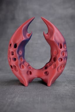 Horns of Cera (Pre Supported) 3d model