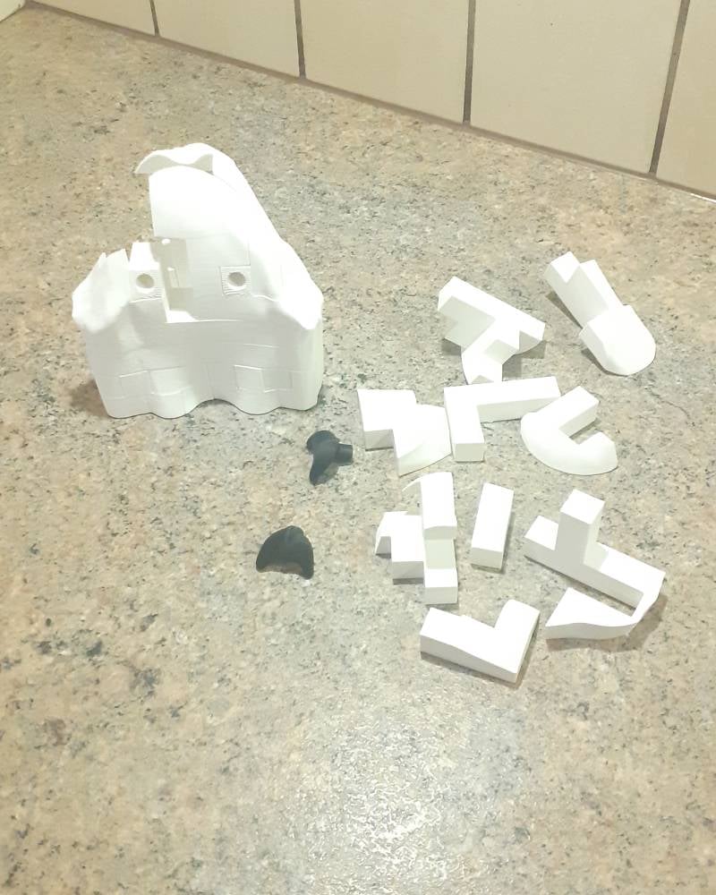 Spooky Ghost puzzle 3d model