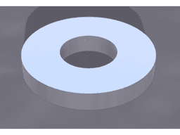M6 washer 3d model