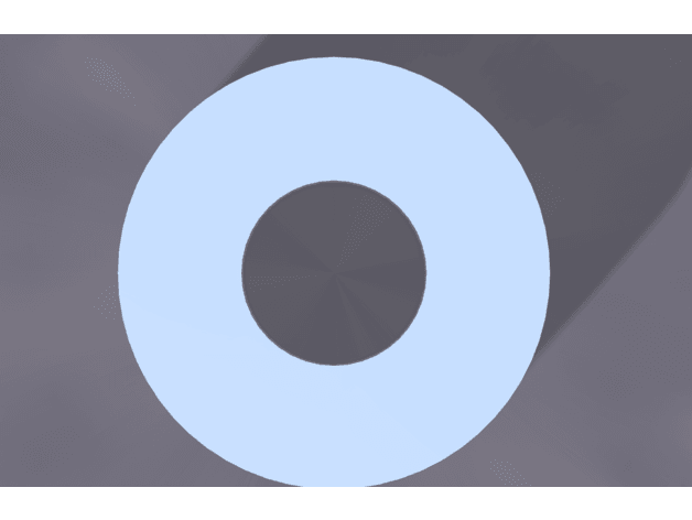 M6 washer 3d model
