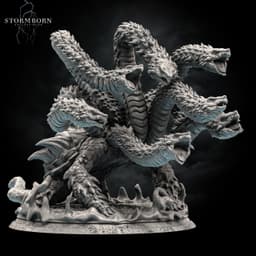 (32mm) Snapping Turtle Hydra 3d model