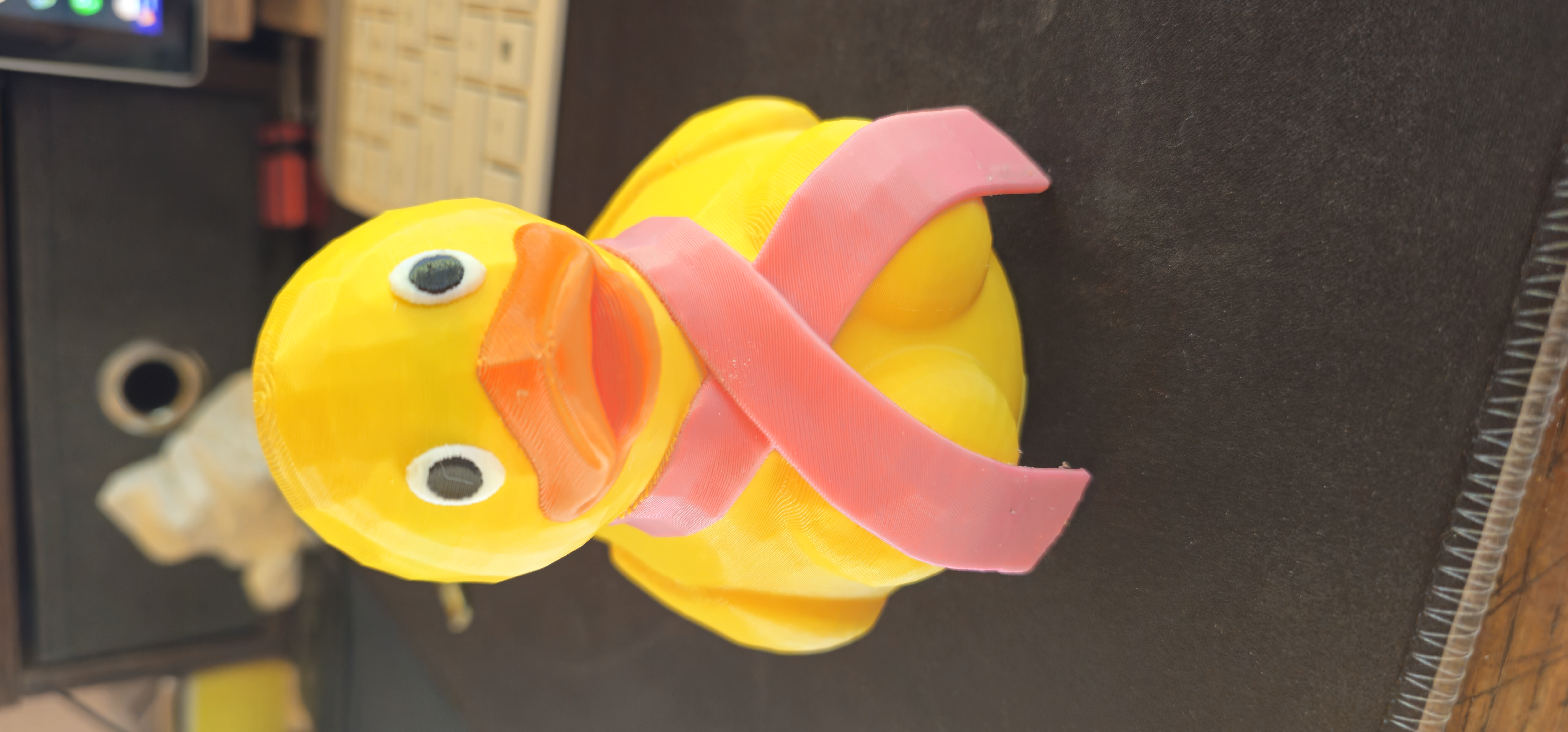 Breast Cancer Awareness Duck 3d model