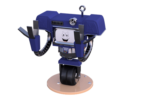 Fallout Securitron MkIII 3d model