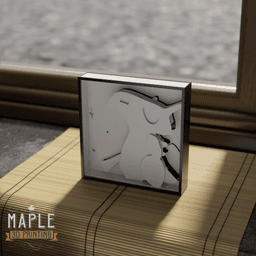 Shadowbox Cubone - Decoration - Pokemon 3d model