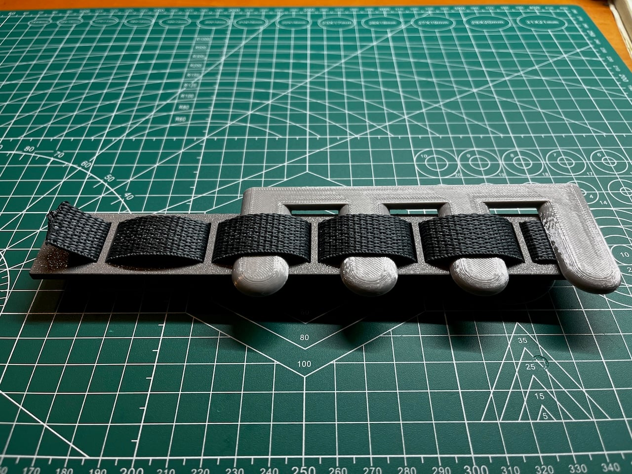 Multiboard MOLLE - 2 Column PALS Plate 3d model