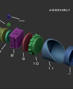 Sand compactor 3d model