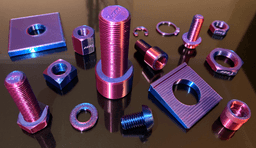 STL Hardware Parts - Nuts, Bolts & Washers 3d model