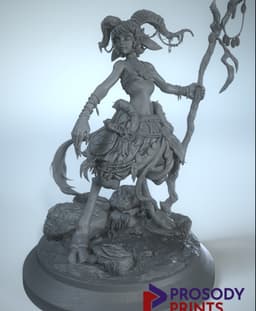 Shaman (120mm) 3d model