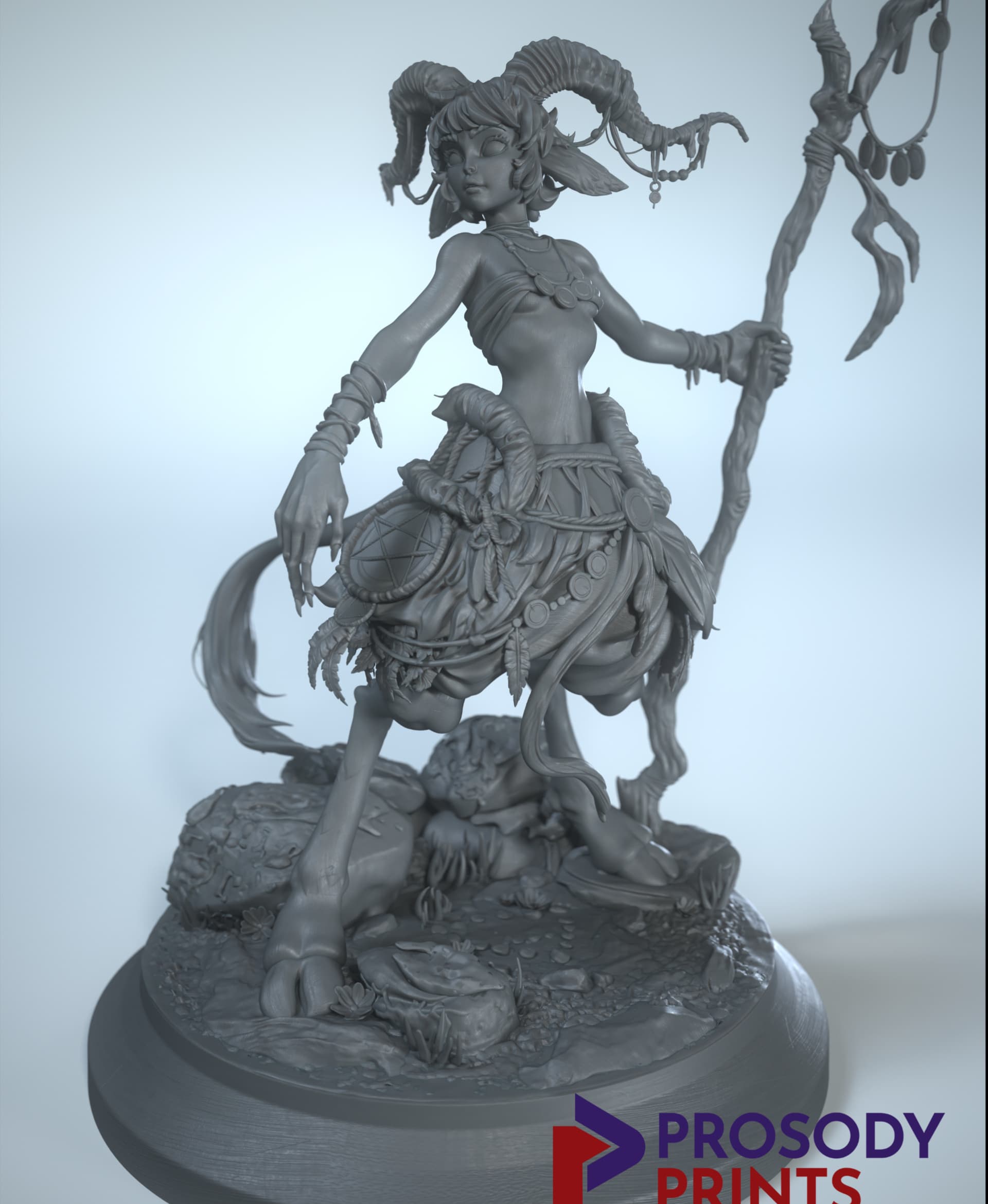 Shaman (120mm) 3d model