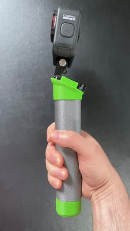 Hand Grips for GoPro V1_2.stl 3d model