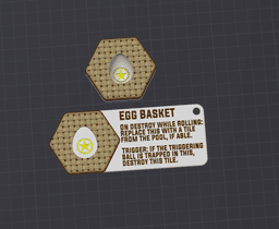 Hextraction - Egg Basket Tile 3d model