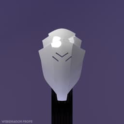 Speaker's Sight Display Decorative Mask 3d model